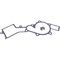Hitachi 98-97 Infiniti Qx4/98-96 Niss Pathfinder Water Pump, Wup0036 WUP0036 - alternate 6